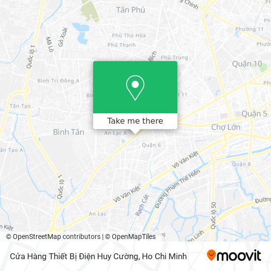 Cửa Hàng Thiết Bị Điện Huy Cường map