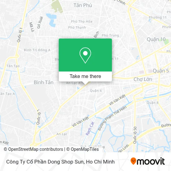 Công Ty Cổ Phần Dong Shop Sun map