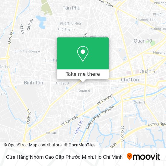 Cửa Hàng Nhôm Cao Cấp Phước Minh map