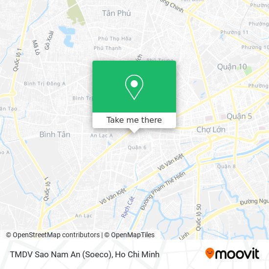 TMDV Sao Nam An (Soeco) map
