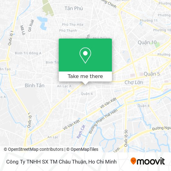 Công Ty TNHH SX TM Châu Thuận map