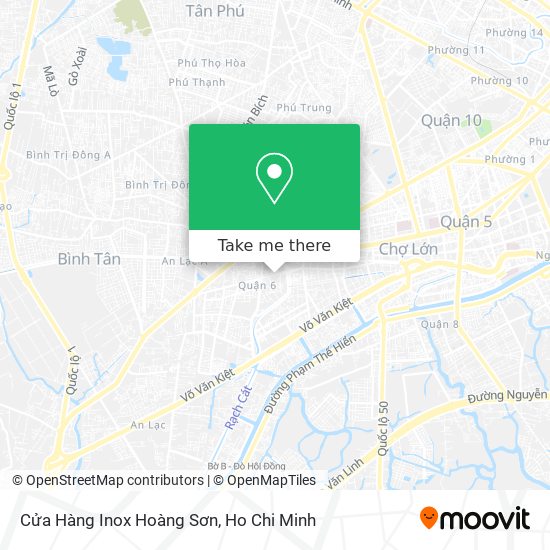 Cửa Hàng Inox Hoàng Sơn map