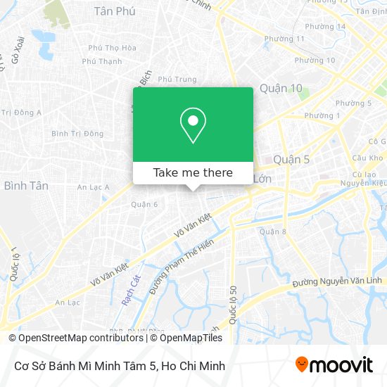 Cơ Sở Bánh Mì Minh Tâm 5 map