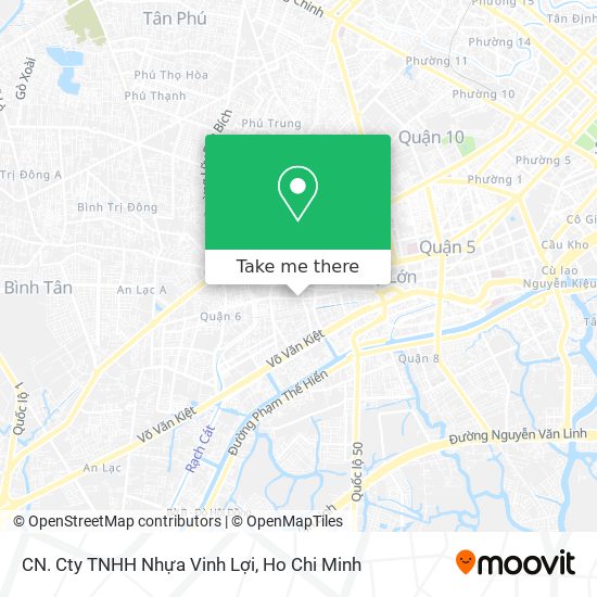 CN. Cty TNHH Nhựa Vinh Lợi map