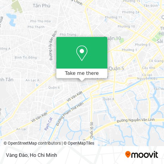 Vàng Đào map