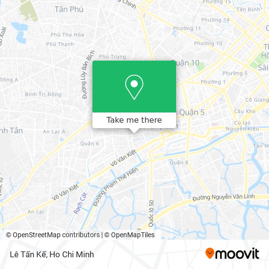 Lê Tấn Kế map