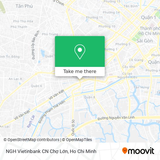 NGH Vietinbank CN Chợ Lớn map