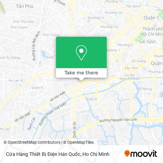 Cửa Hàng Thiết Bị Điện Hán Quốc map