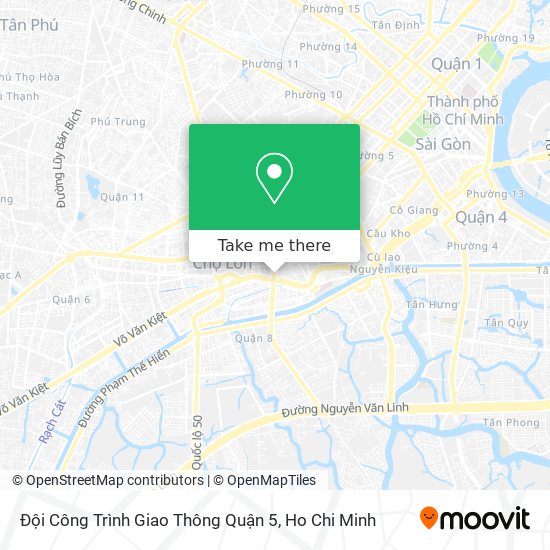 Đội Công Trình Giao Thông Quận 5 map