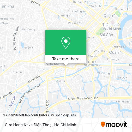 Cửa Hàng Kava Điện Thoại map