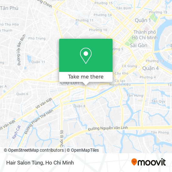 Hair Salon Tùng map