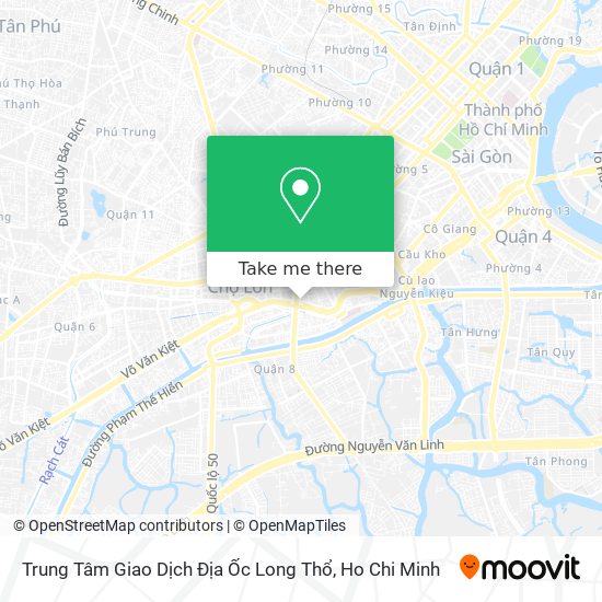 Trung Tâm Giao Dịch Địa Ốc Long Thổ map