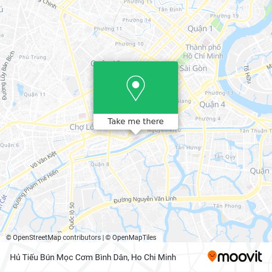 Hủ Tiếu Bún Mọc Cơm Bình Dân map