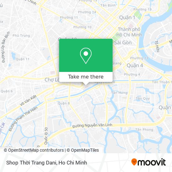 Shop Thời Trang Dani map