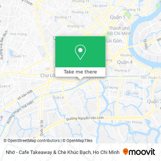 Nhớ - Cafe Takeaway & Chè Khúc Bạch map