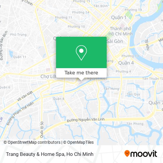 Trang Beauty & Home Spa map