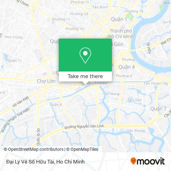 Đại Lý Vé Số Hữu Tài map