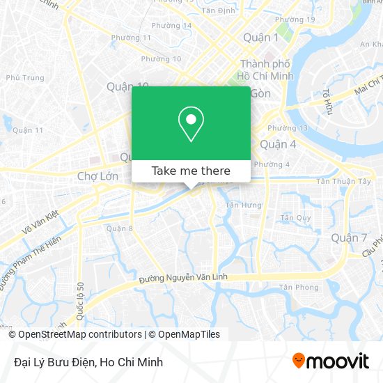 Đại Lý Bưu Điện map