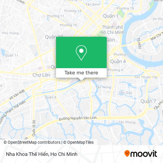Nha Khoa Thế Hiển map