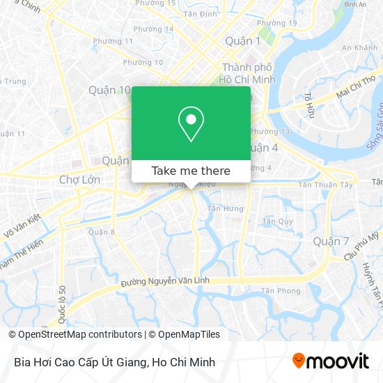 Bia Hơi Cao Cấp Út Giang map