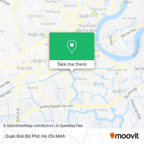 Quán Bún Bò Phở map