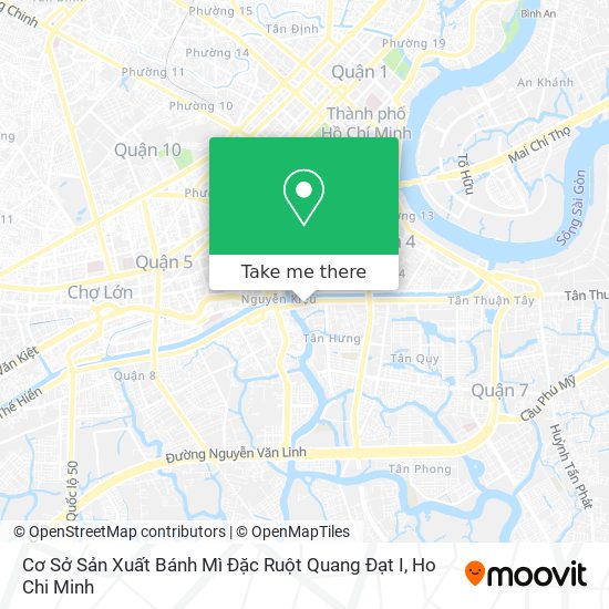 Cơ Sở Sản Xuất Bánh Mì Đặc Ruột Quang Đạt I map