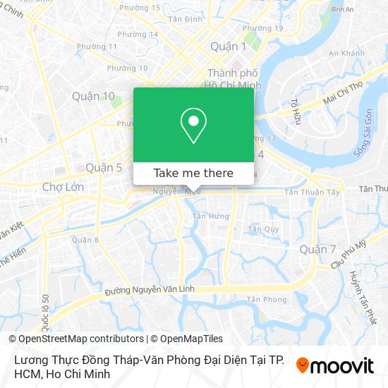 Lương Thực Đồng Tháp-Văn Phòng Đại Diện Tại TP. HCM map