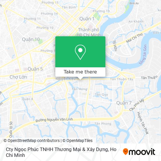 Cty Ngọc Phúc TNHH Thương Mại & Xây Dựng map