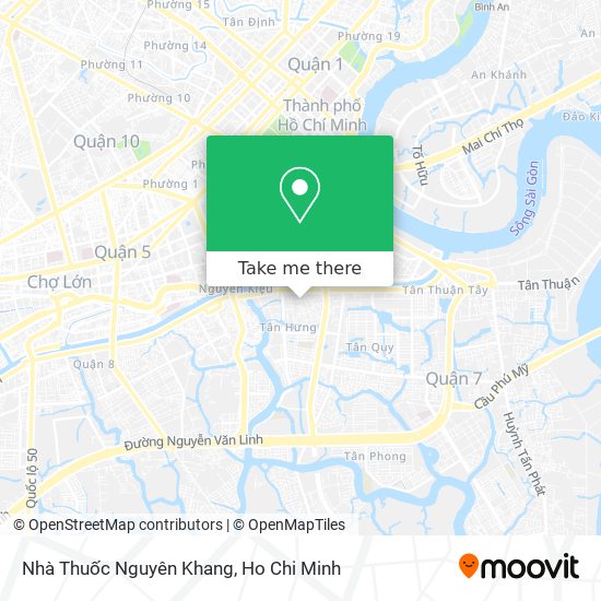 How to get to Nhà Thuốc Nguyên Khang in Quận 7 by Bus?
