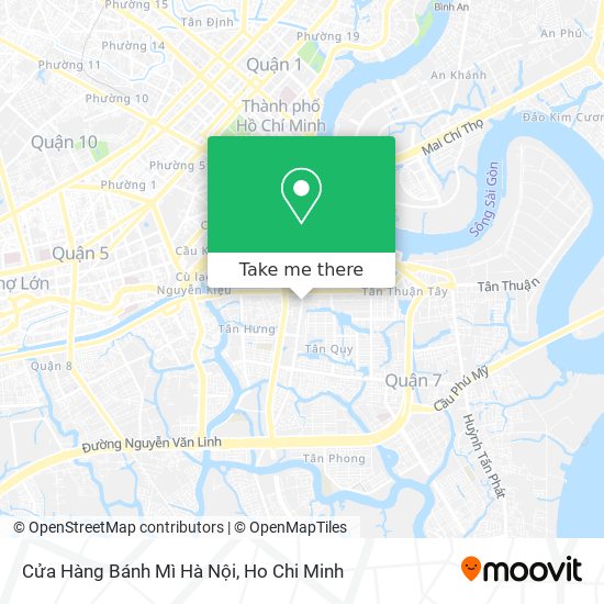 Cửa Hàng Bánh Mì Hà Nội map