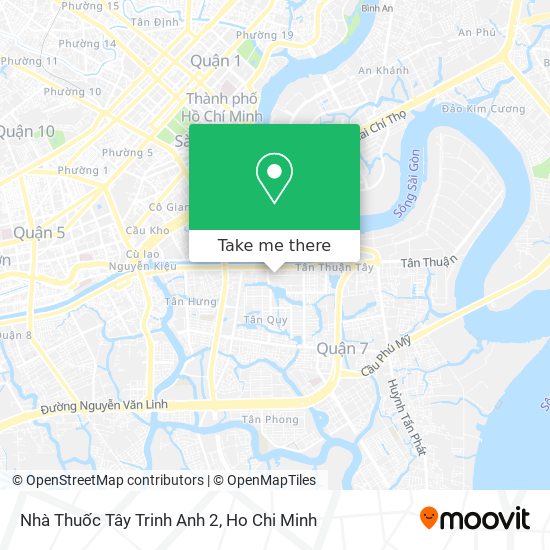 Nhà Thuốc Tây Trinh Anh 2 map
