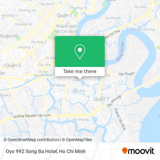 Oyo 992 Song Ba Hotel map