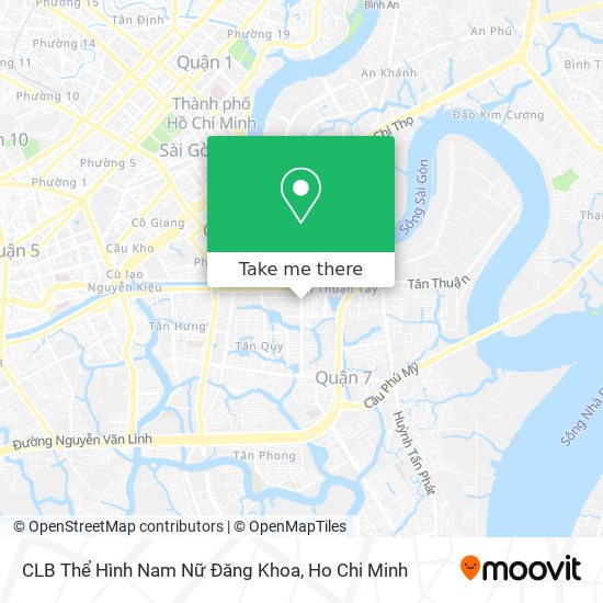 CLB Thể Hình Nam Nữ Đăng Khoa map