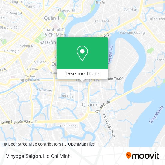 Vinyoga Saigon map