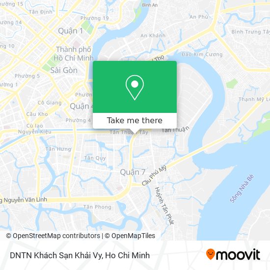 DNTN Khách Sạn Khải Vy map