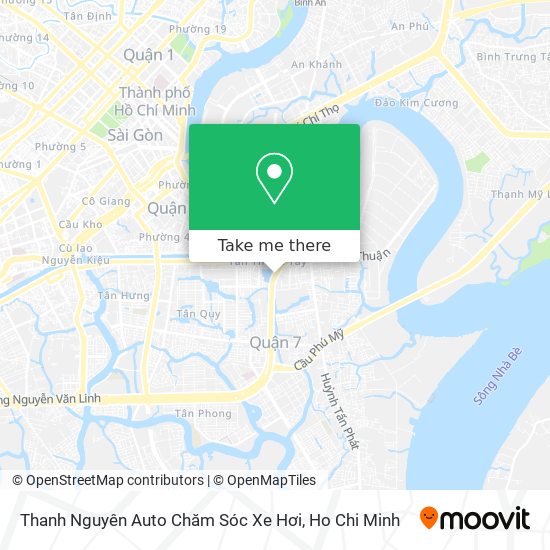 Thanh Nguyên Auto Chăm Sóc Xe Hơi map