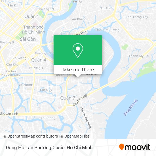 Đồng Hồ Tân Phương Casio map