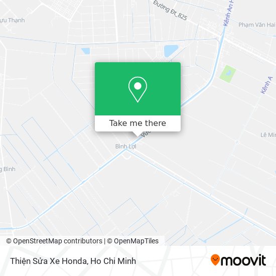 Thiện Sửa Xe Honda map