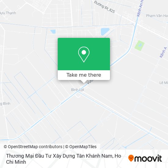 Thương Mại Đầu Tư Xây Dựng Tân Khánh Nam map