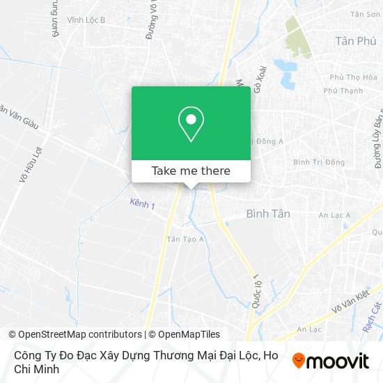 Công Ty Đo Đạc Xây Dựng Thương Mại Đại Lộc map