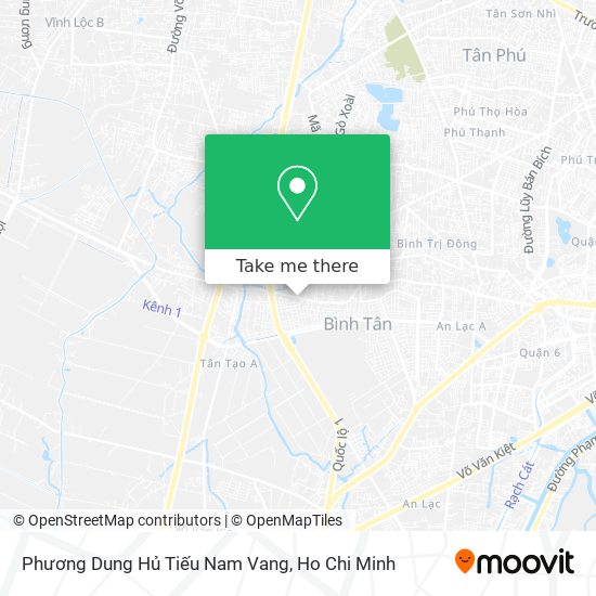 Phương Dung Hủ Tiếu Nam Vang map