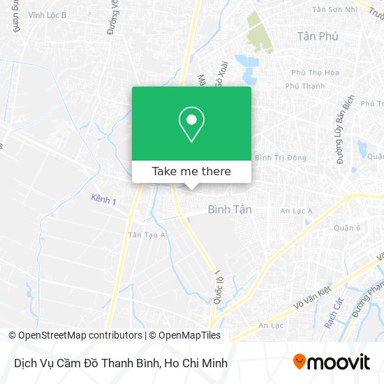 Dịch Vụ Cầm Đồ Thanh Bình map