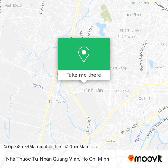 Nhà Thuốc Tư Nhân Quang Vinh map
