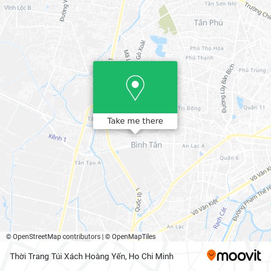 Thời Trang Túi Xách Hoàng Yến map