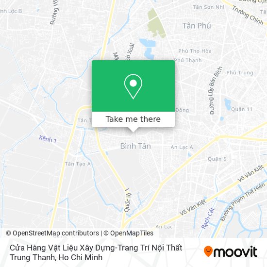 Cửa Hàng Vật Liệu Xây Dựng-Trang Trí Nội Thất Trung Thanh map