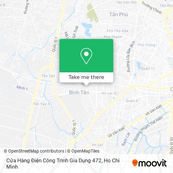 Cửa Hàng Điện Công Trình Gia Dụng 472 map