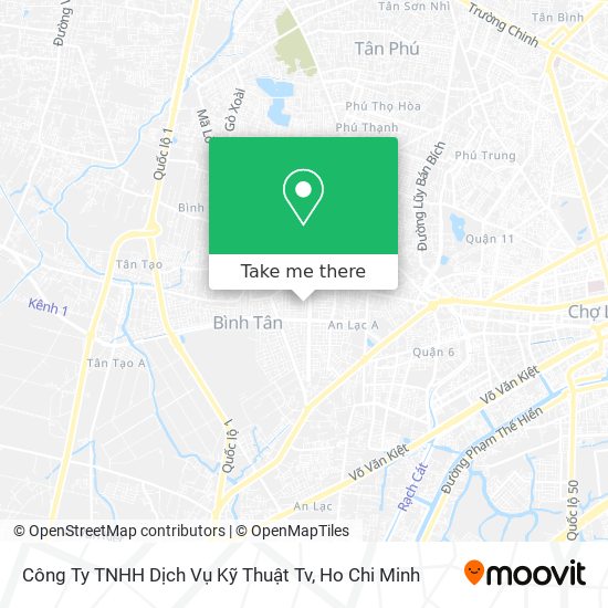 Công Ty TNHH Dịch Vụ Kỹ Thuật Tv map
