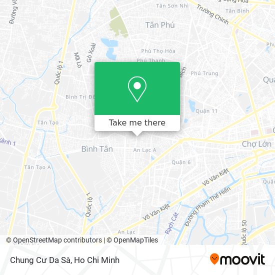 Chung Cư Da Sà map