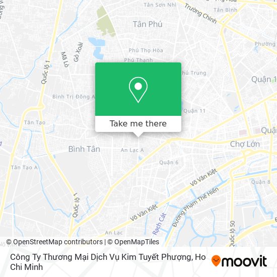 Công Ty Thương Mại Dịch Vụ Kim Tuyết Phượng map