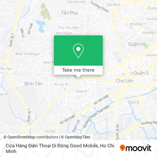 Cửa Hàng Điện Thoại Di Động Good Mobile map